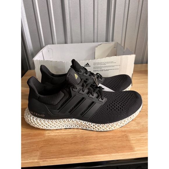 Adidas ULTRA 4D Core Black / Core Black / Gold Metallic - IG2264 13 - Picture 3 of 9